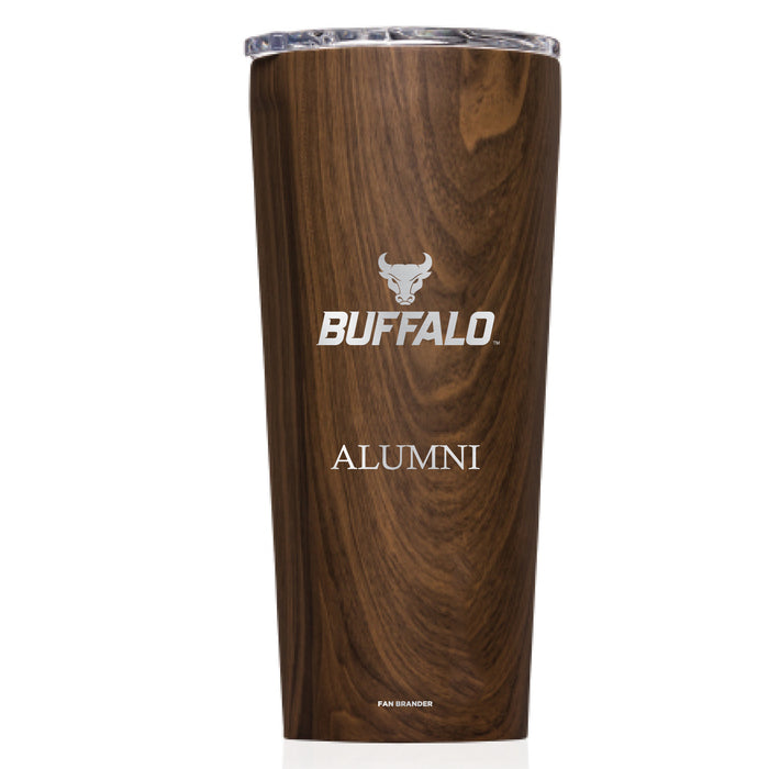 Triple Insulated Corkcicle Tumbler with Buffalo Bulls Mom Primary Logo