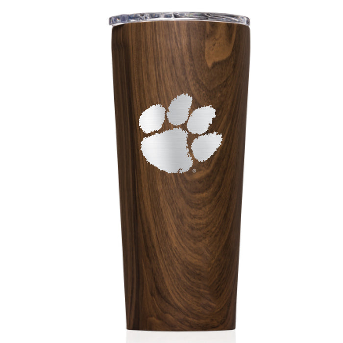 Triple Insulated Corkcicle Tumbler with Clemson Tigers Primary Logo