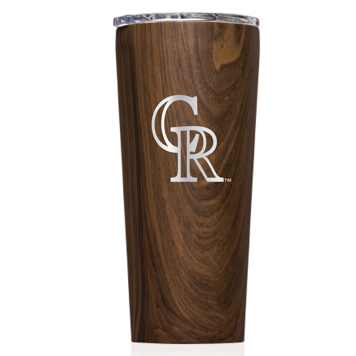 Triple Insulated Corkcicle Tumbler with Colorado Rockies Primary Logo