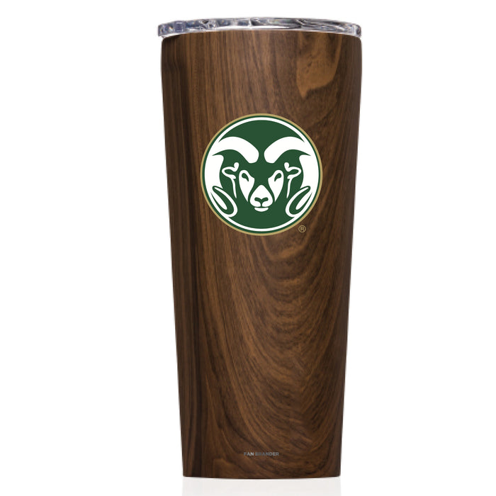 Triple Insulated Corkcicle Tumbler with Colorado State Rams Primary Logo