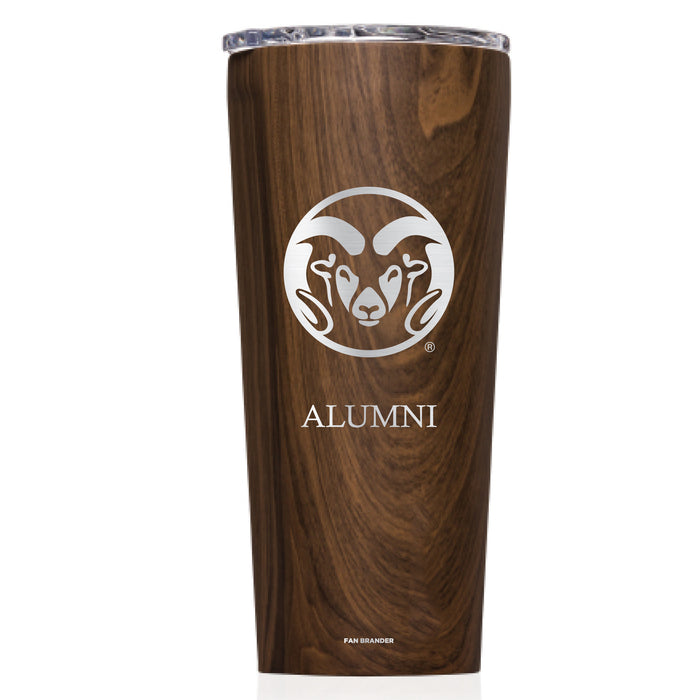 Triple Insulated Corkcicle Tumbler with Colorado State Rams Mom Primary Logo