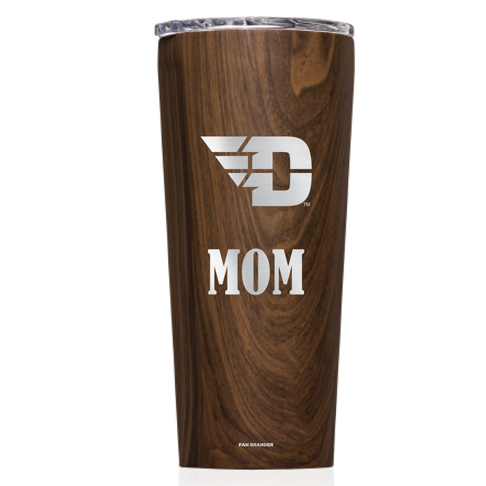 Triple Insulated Corkcicle Tumbler with Dayton Flyers Mom Primary Logo