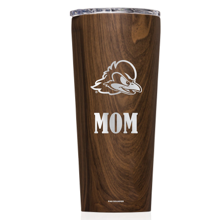 Triple Insulated Corkcicle Tumbler with Delaware Fightin' Blue Hens Mom Primary Logo