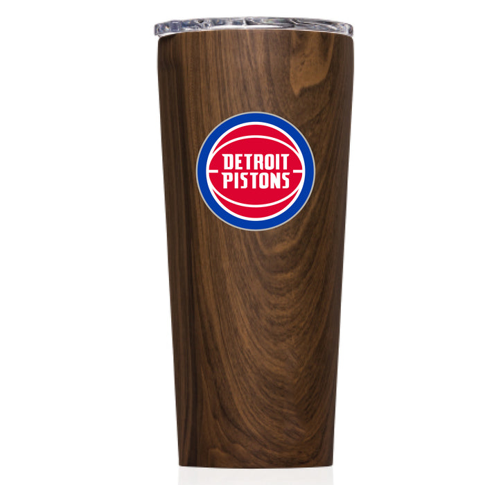 Triple Insulated Corkcicle Tumbler with Detroit Pistons Primary Logo