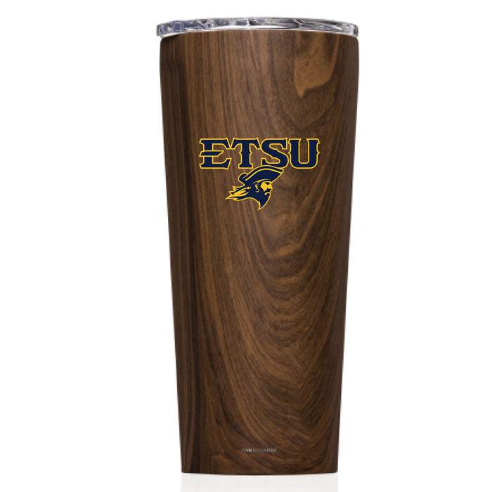 Triple Insulated Corkcicle Tumbler with Eastern Tennessee State Buccaneers Secondary Logo