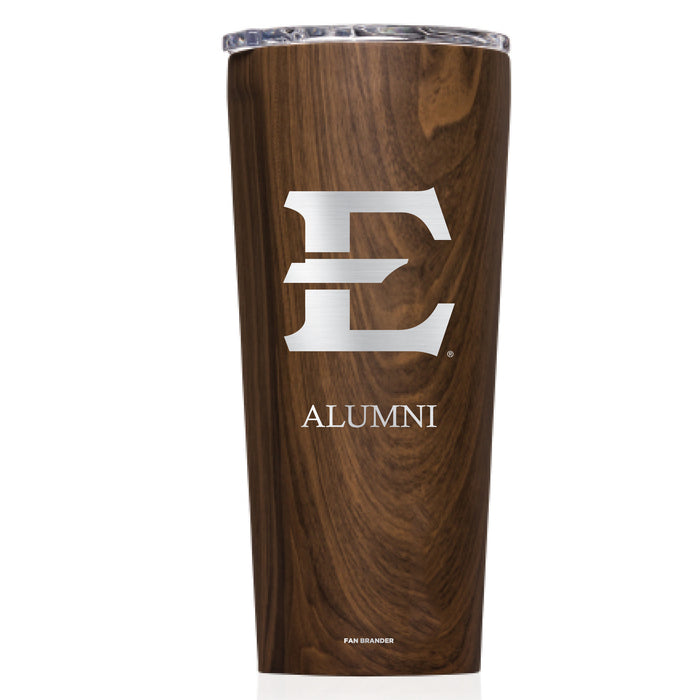 Triple Insulated Corkcicle Tumbler with Eastern Tennessee State Buccaneers Alumni Primary Logo