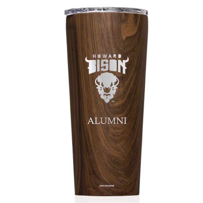 Triple Insulated Corkcicle Tumbler with Howard Bison Alumni Primary Logo