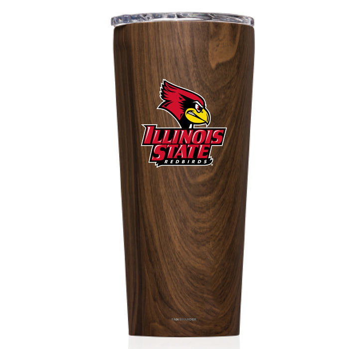 Triple Insulated Corkcicle Tumbler with Illinois State Redbirds Secondary Logo