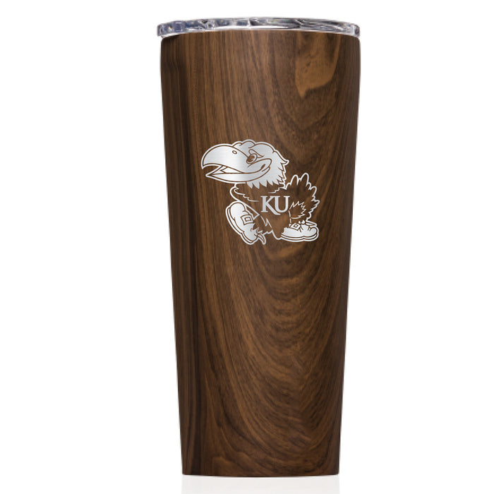 Triple Insulated Corkcicle Tumbler with Kansas Jayhawks Primary Logo