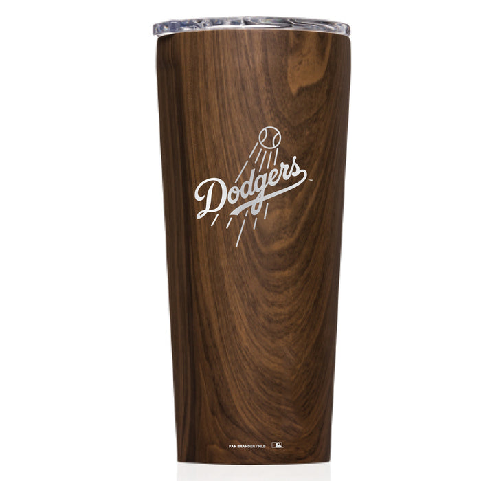 Triple Insulated Corkcicle Tumbler with Los Angeles Dodgers Etched Secondary Logo