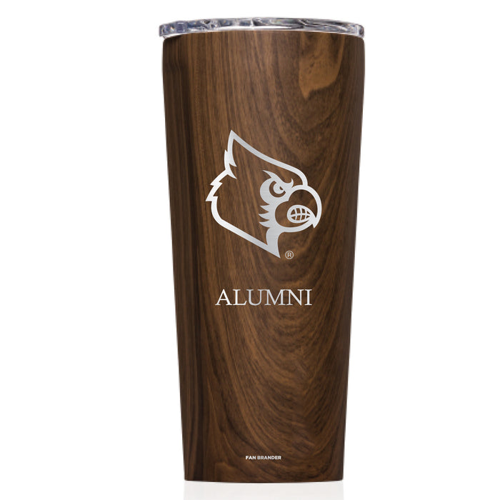 Triple Insulated Corkcicle Tumbler with Louisville Cardinals Mom Primary Logo