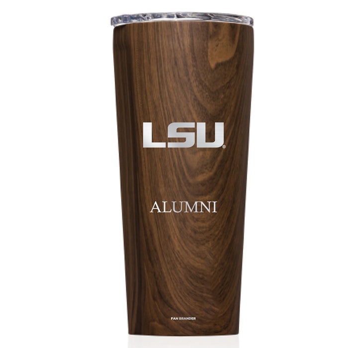 Triple Insulated Corkcicle Tumbler with LSU Tigers Mom Primary Logo
