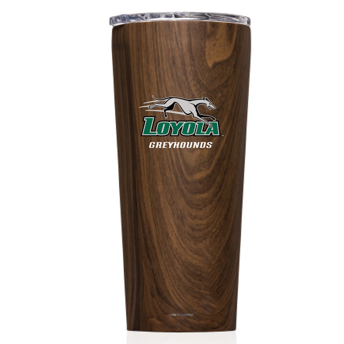 Triple Insulated Corkcicle Tumbler with Loyola Univ Of Maryland Hounds Primary Logo