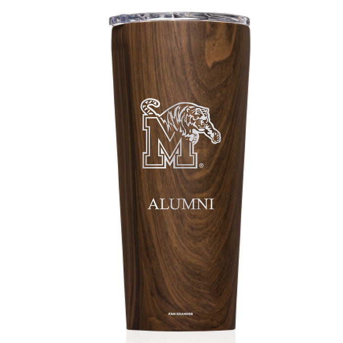 Triple Insulated Corkcicle Tumbler with Memphis Tigers Mom Primary Logo