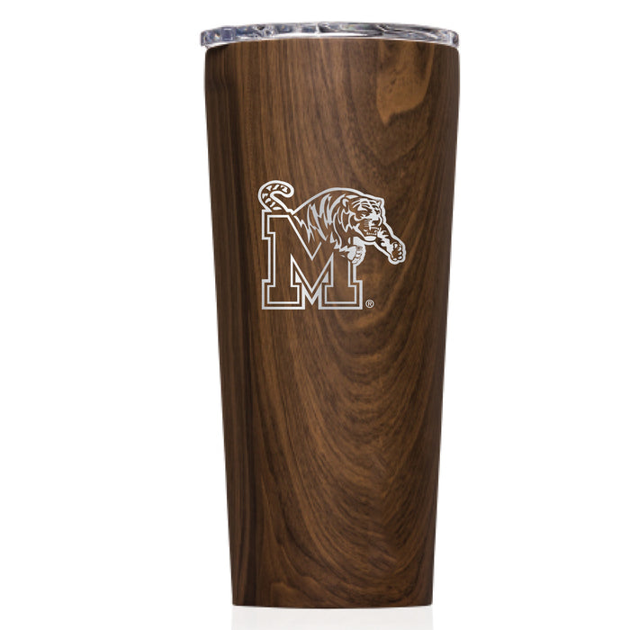 Triple Insulated Corkcicle Tumbler with Memphis Tigers Primary Logo