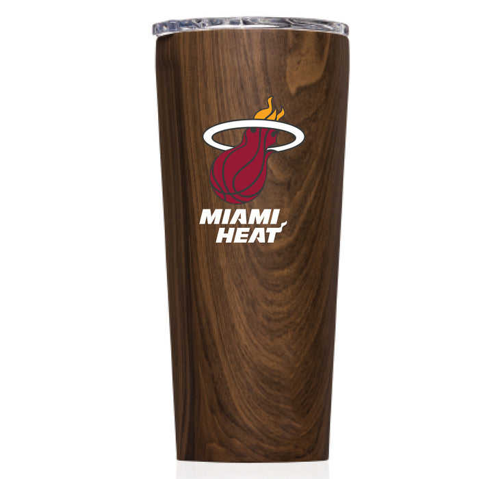 Triple Insulated Corkcicle Tumbler with Miami Heat Primary Logo