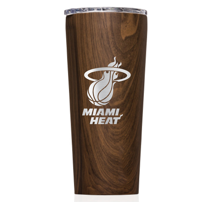 Triple Insulated Corkcicle Tumbler with Miami Heat Primary Logo