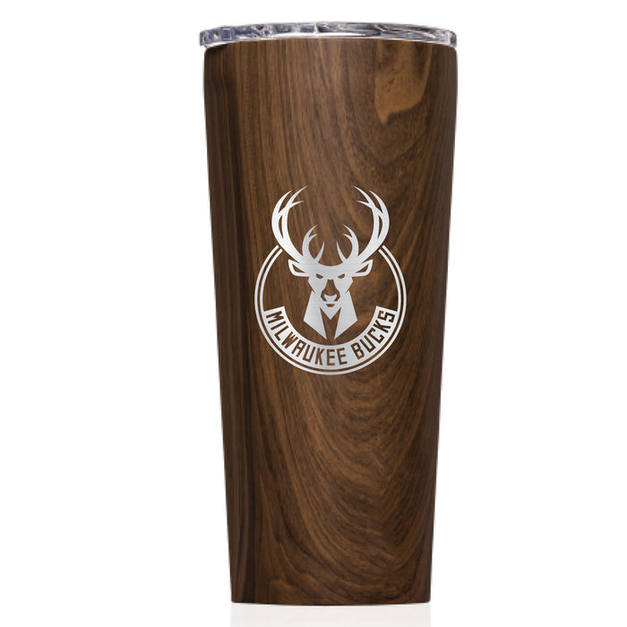 Triple Insulated Corkcicle Tumbler with Milwaukee Bucks Primary Logo