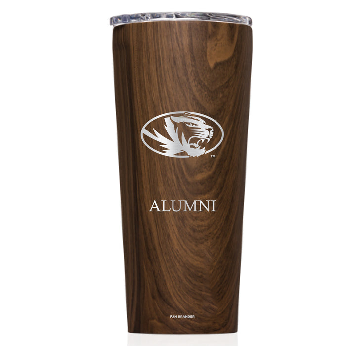 Triple Insulated Corkcicle Tumbler with Missouri Tigers Mom Primary Logo