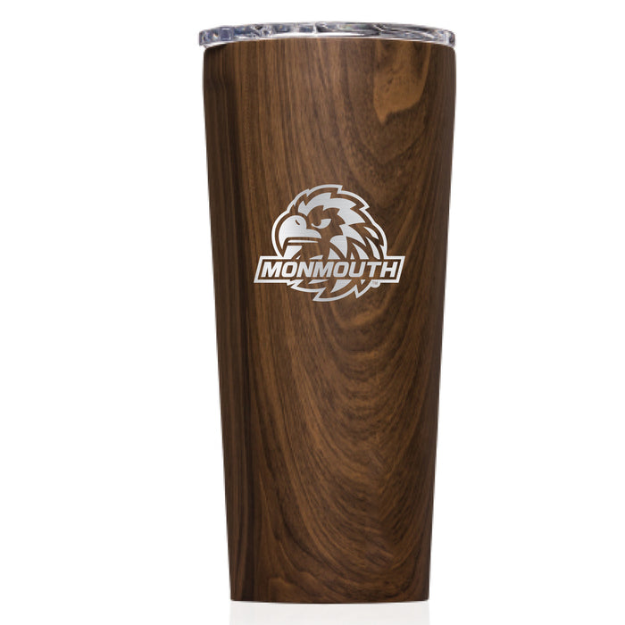 Triple Insulated Corkcicle Tumbler with Monmouth Hawks Primary Logo