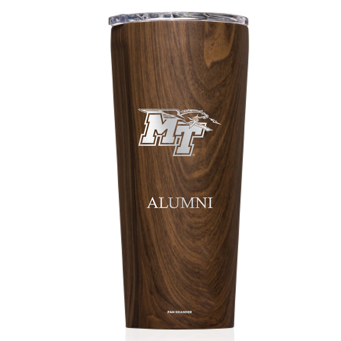 Triple Insulated Corkcicle Tumbler with Middle Tennessee State Blue Raiders Mom Primary Logo