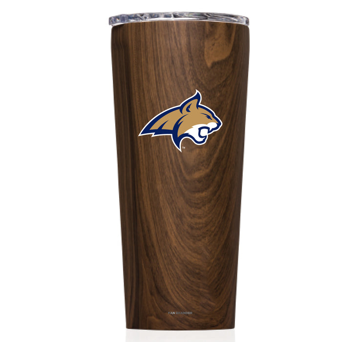 Triple Insulated Corkcicle Tumbler with Montana State Bobcats Primary Logo