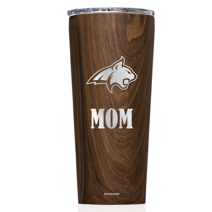 Triple Insulated Corkcicle Tumbler with Montana State Bobcats Mom Primary Logo
