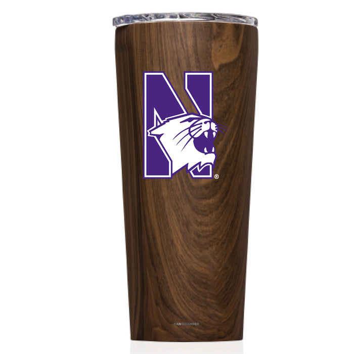 Triple Insulated Corkcicle Tumbler with Northwestern Wildcats Secondary Logo