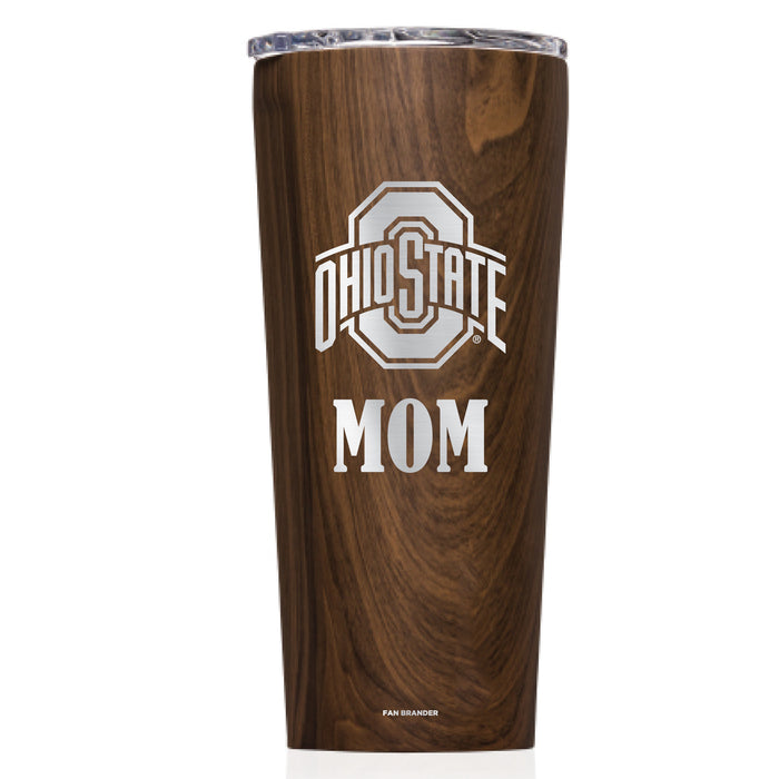 Triple Insulated Corkcicle Tumbler with Ohio State Buckeyes Mom Primary Logo