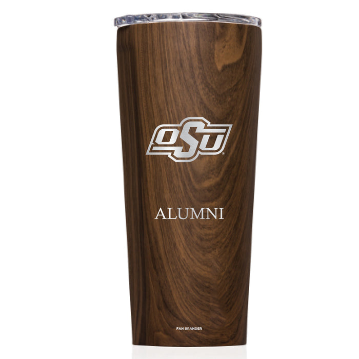 Triple Insulated Corkcicle Tumbler with Oklahoma State Cowboys Mom Primary Logo