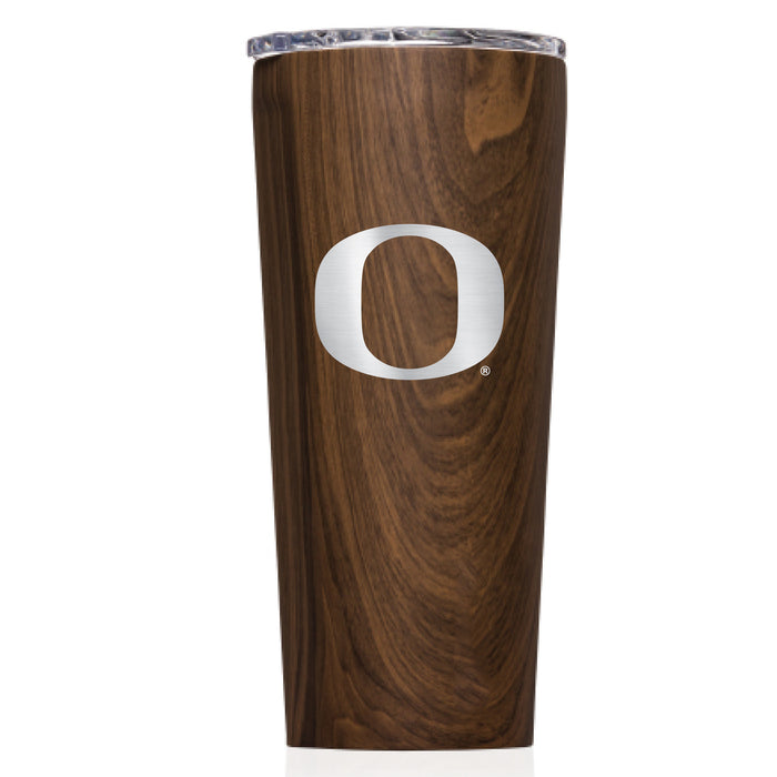 Triple Insulated Corkcicle Tumbler with Oregon Ducks Primary Logo