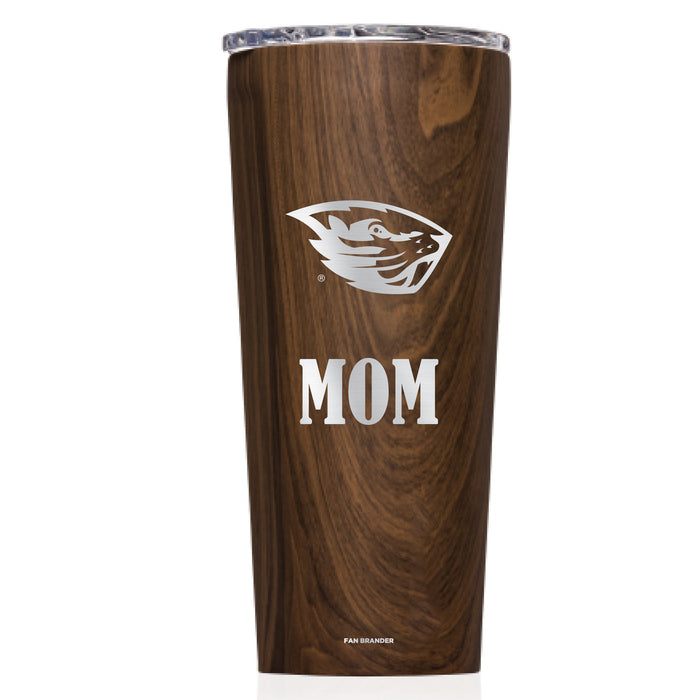 Triple Insulated Corkcicle Tumbler with Oregon State Beavers Mom Primary Logo
