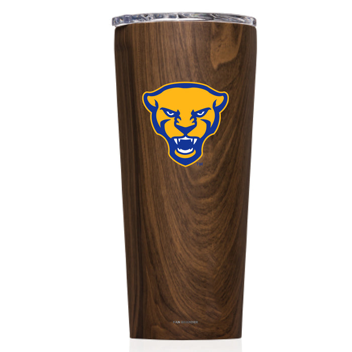 Triple Insulated Corkcicle Tumbler with Pittsburgh Panthers Secondary Logo