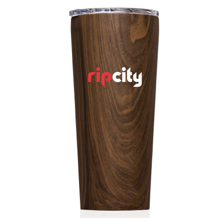 Triple Insulated Corkcicle Tumbler with Portland Trailblazers Secondary Logo