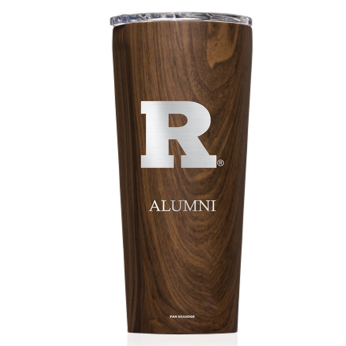 Triple Insulated Corkcicle Tumbler with Rutgers Scarlet Knights Mom Primary Logo