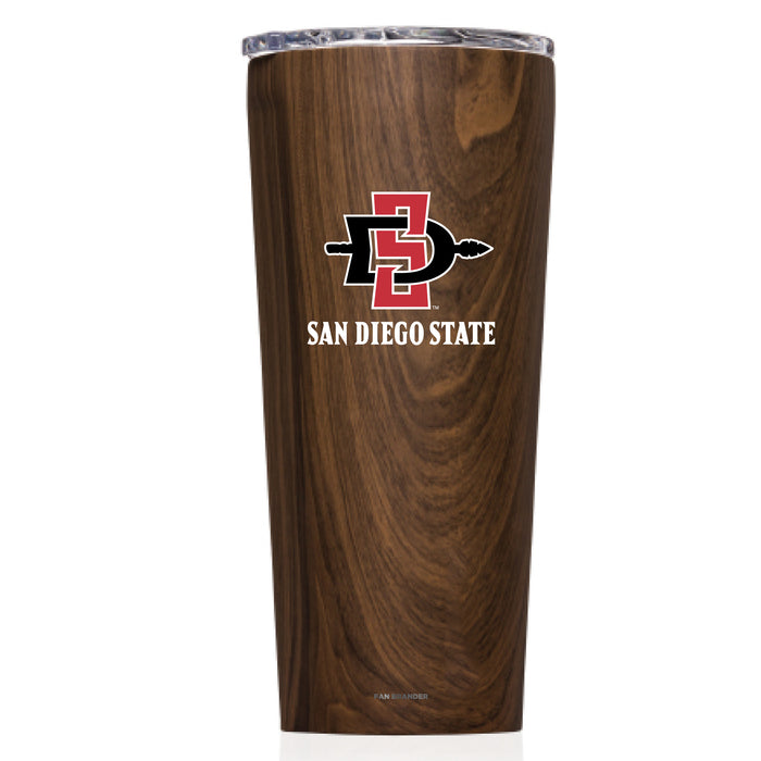 Triple Insulated Corkcicle Tumbler with San Diego State Aztecs Secondary Logo