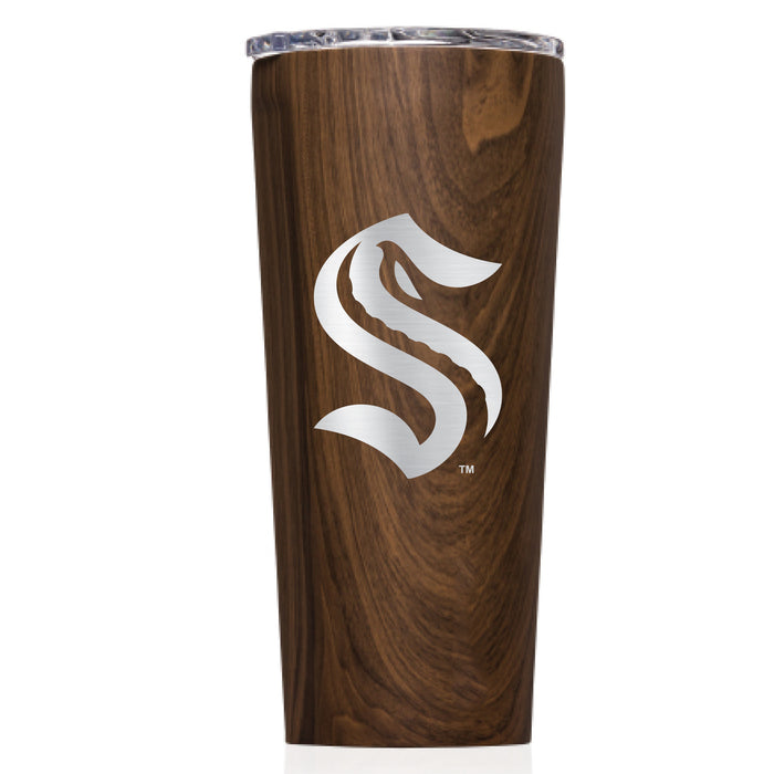 Triple Insulated Corkcicle Tumbler with Seattle Kraken Primary Logo