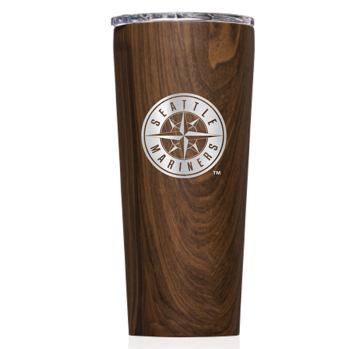 Triple Insulated Corkcicle Tumbler with Seattle Mariners Primary Logo