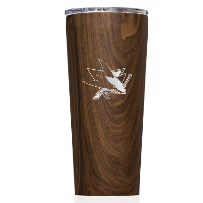 Triple Insulated Corkcicle Tumbler with San Jose Sharks Primary Logo