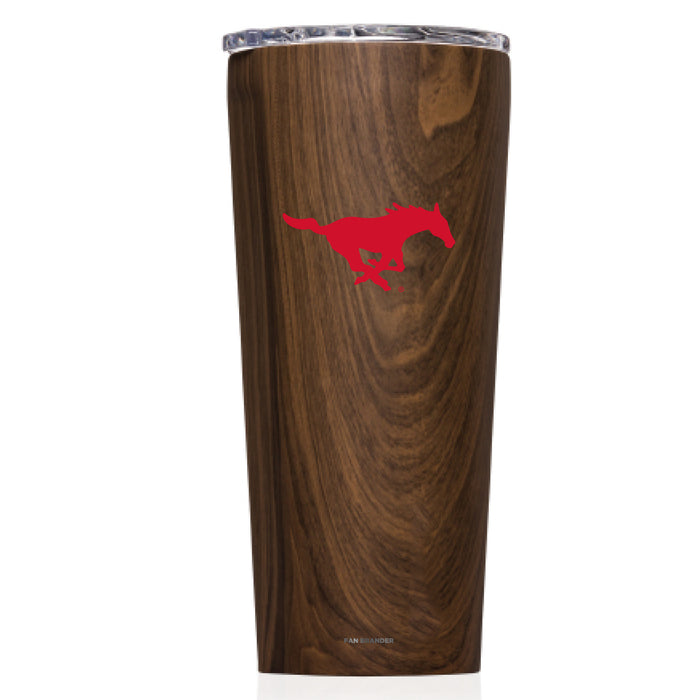 Triple Insulated Corkcicle Tumbler with SMU Mustangs Secondary Logo