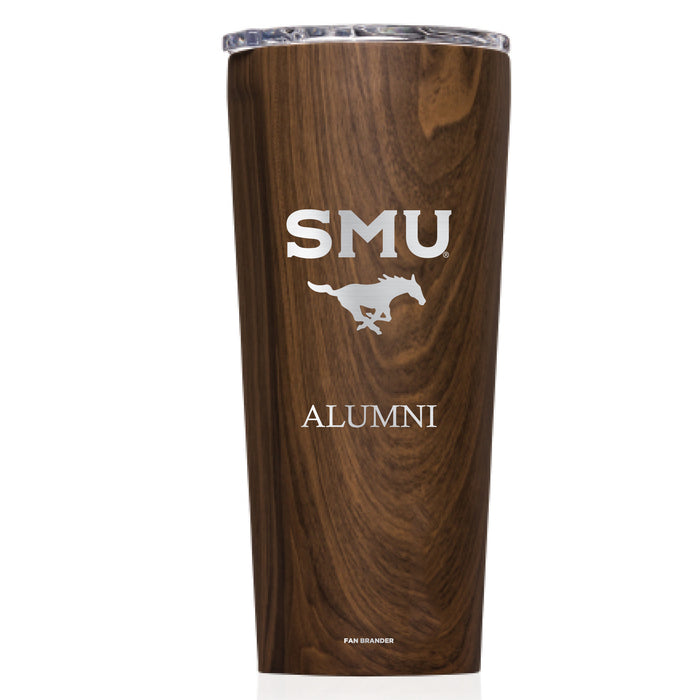 Triple Insulated Corkcicle Tumbler with SMU Mustangs Mom Primary Logo