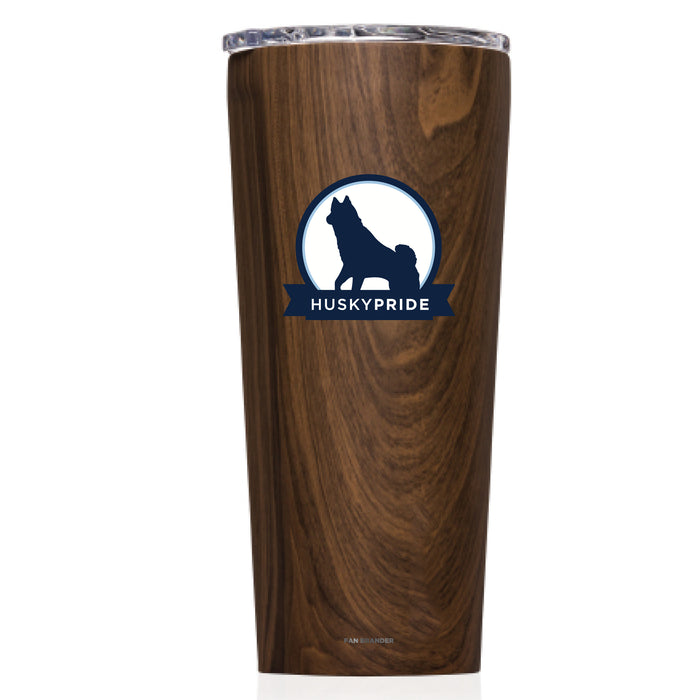 Triple Insulated Corkcicle Tumbler with Uconn Huskies Secondary Logo