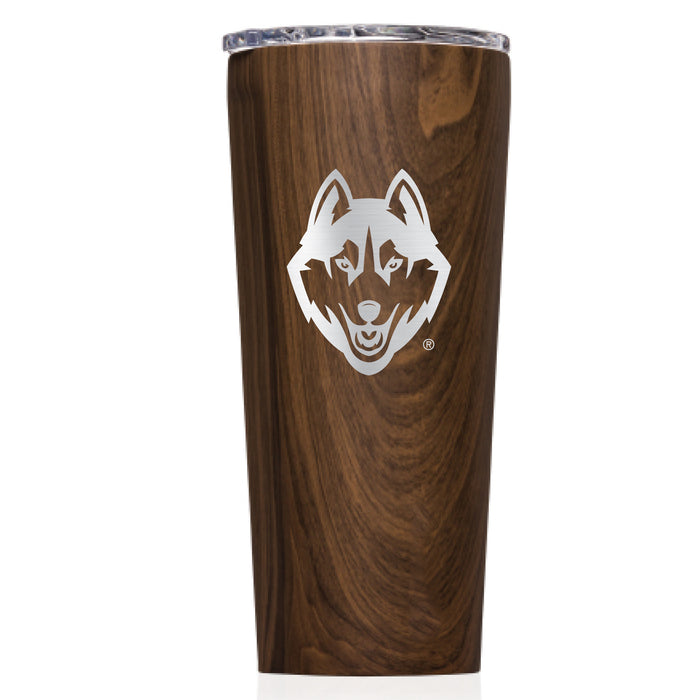 Triple Insulated Corkcicle Tumbler with Uconn Huskies Primary Logo