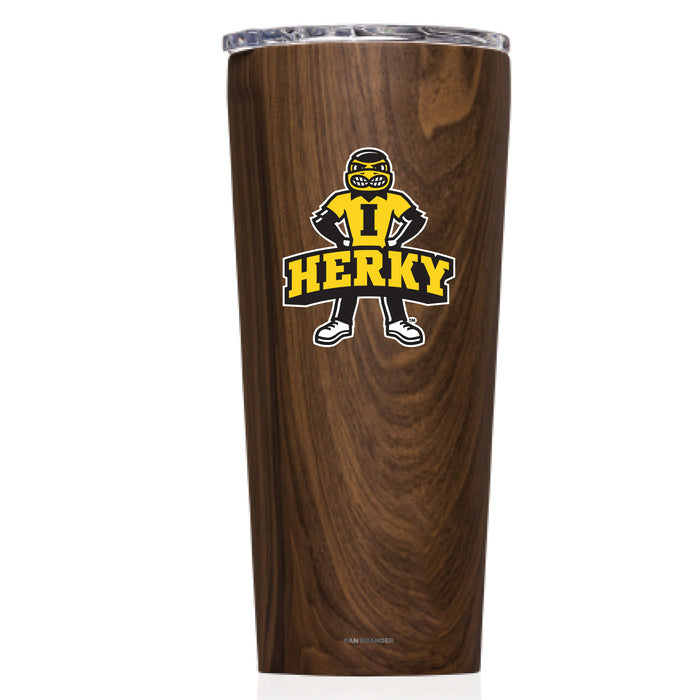 Triple Insulated Corkcicle Tumbler with Iowa Hawkeyes Secondary Logo