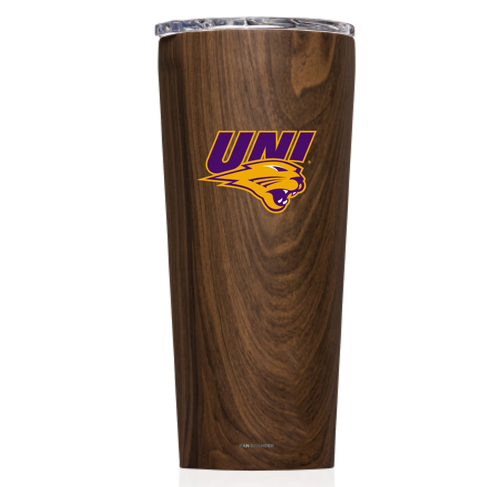 Triple Insulated Corkcicle Tumbler with Northern Iowa Panthers Primary Logo