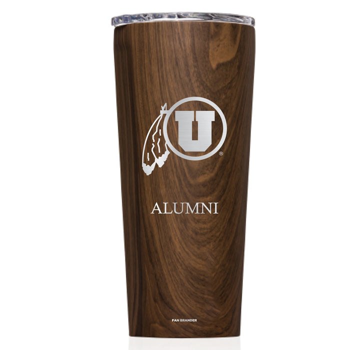 Triple Insulated Corkcicle Tumbler with Utah Utes Alumni Primary Logo