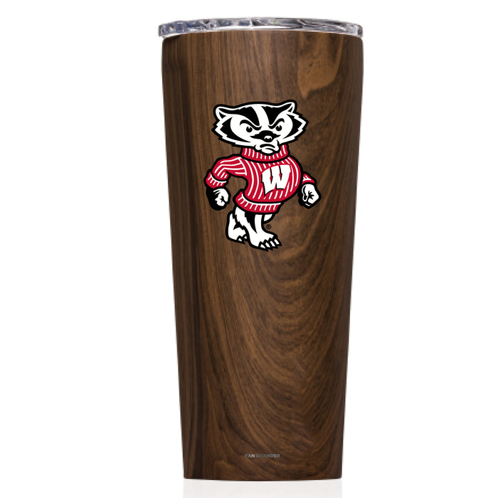 Triple Insulated Corkcicle Tumbler with Wisconsin Badgers Secondary Logo