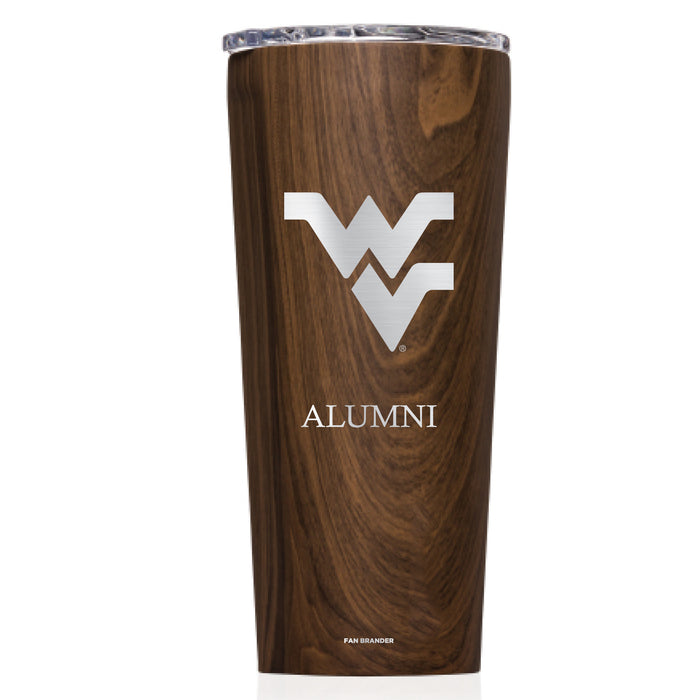 Triple Insulated Corkcicle Tumbler with West Virginia Mountaineers Alumni Primary Logo