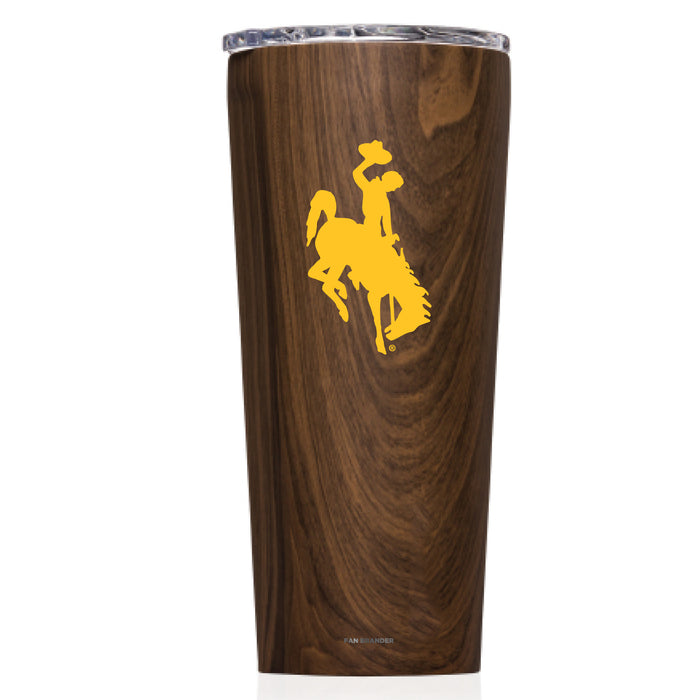 Triple Insulated Corkcicle Tumbler with Wyoming Cowboys Primary Logo