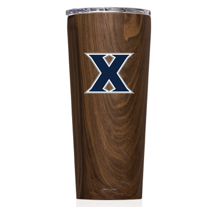 Triple Insulated Corkcicle Tumbler with Xavier Musketeers Primary Logo